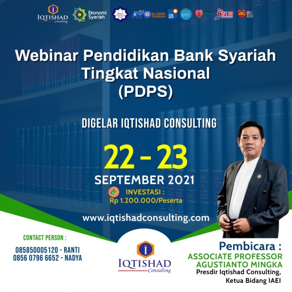  Webinar Pendidikan Dasar Perbankan Syariah (PDPS)
