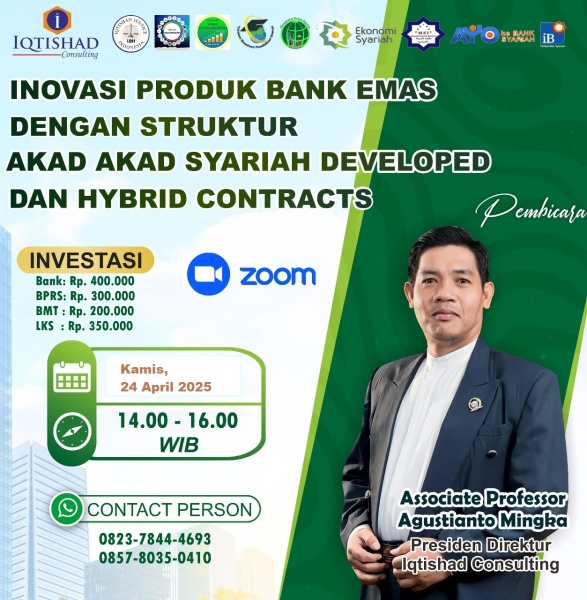 INOVASI PRODUK BANK EMAS DENGAN STRUKTUR AKAD-AKAD TUNGGAL DAN HYBRID COTRACTS