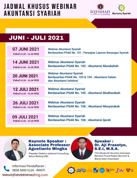 Jadwal Webinar Akuntansi 
