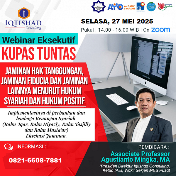 KUPAS TUNTAS JAMINAN HAK TANGGUNGAN JAMINAN FIDUCIA, DAN JAMINAN LAINNYA MENURUT HUKUM SYARIAH DAN HUKUM POSITIF