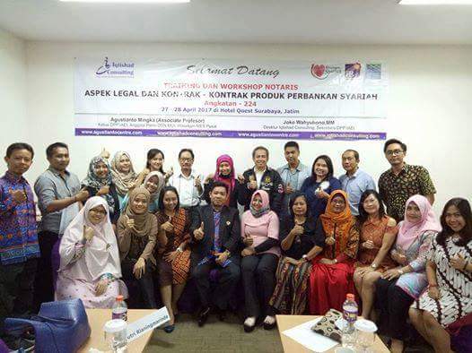 Training dan Workshop Nasional Manajemen Pembiayaan Sindikasi Syariah