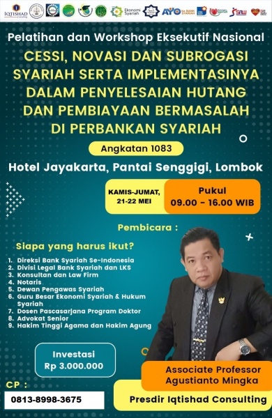 PELATIHANAN WOKSHOP EKSEKUTIF NASIONAL  