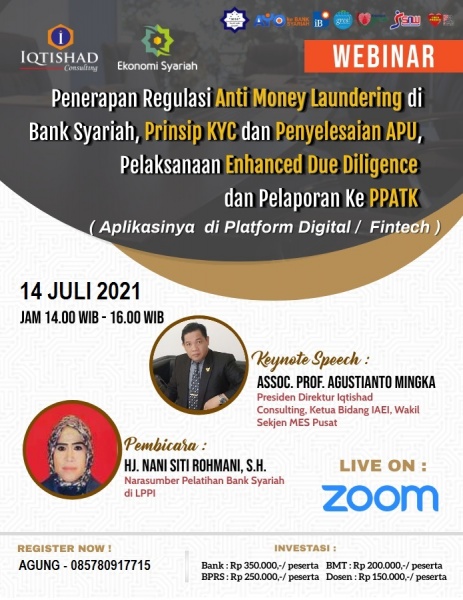 Penerapan Regulasi Anti Money Laundering di Bank Syariah, Prinsip KYC dan Penyelesaian APU, Pelaksanaan Enhanced Due Diligence dan Pelaporan Ke PPATK