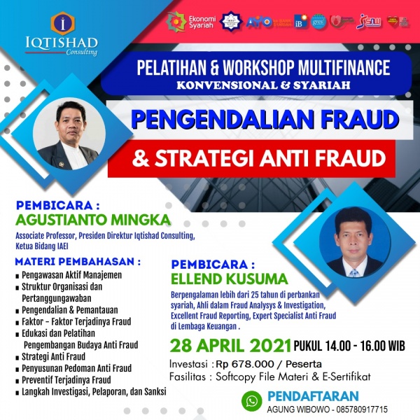 PENGENDALIAN FRAUD & STRATEGI ANTI FRAUD