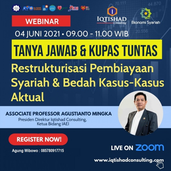 TANYA JAWAB DAN KUPAS TUNTAS KASUS-KASUS DAN ISSU-ISSU   RESTRUKTURISASI PEMBIAYAAN PERBANKAN SYARIAH & LKS 