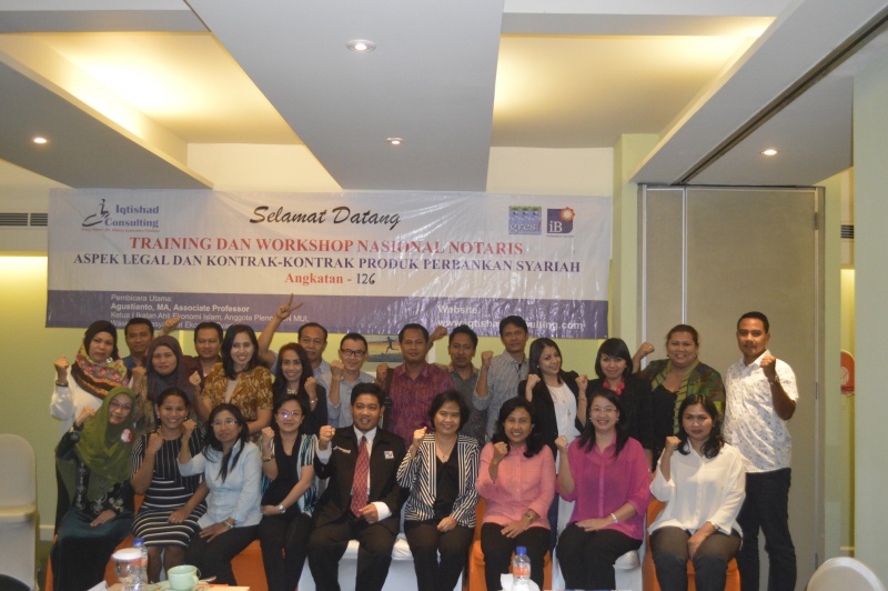 Training dan Workshop Aplikasi Hybrid Contracts pada Produk Perbankan & Keuangan Syariah Angkatan 270 Tgl 13 - 14 April 2018 di Sofyan Betawi, Jakarta Pusat