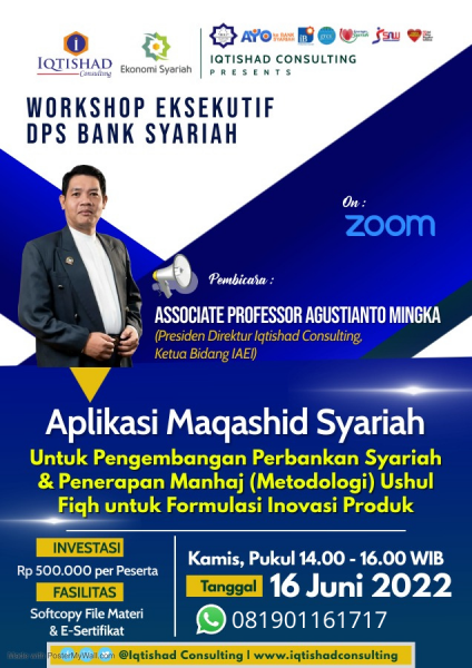 Training dan Workshop Eksekutif bagi DPS BANK SYARIAH