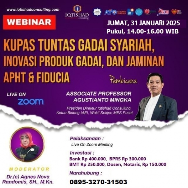 Training dan Workshop : 