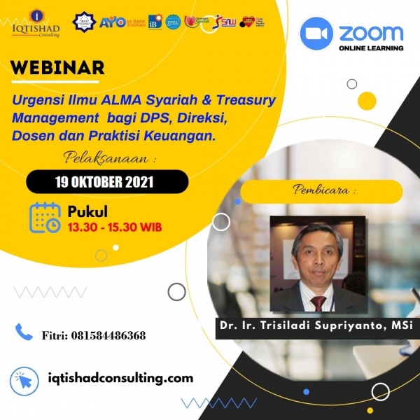 Urgensi dan Aplikasi Ilmu ALMA Syariah dan Management Treasury bagi Direksi, DPS, Komite ALMA dalam manejemen Bank Syariah dan LKS