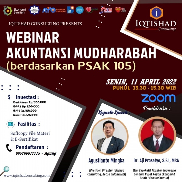 WEBINAR AKUNTANSI MUDHARABAH (Berdasarkan PSAK: 105)