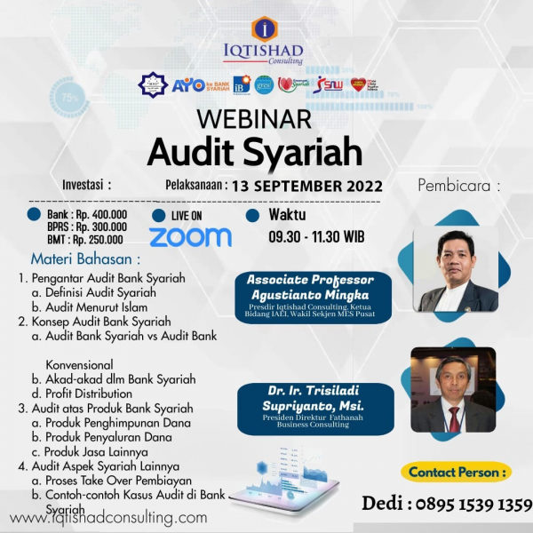 WEBINAR AUDIT SYARIAH