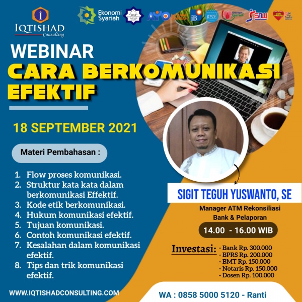 Webinar Cara Komunikasi Efektif