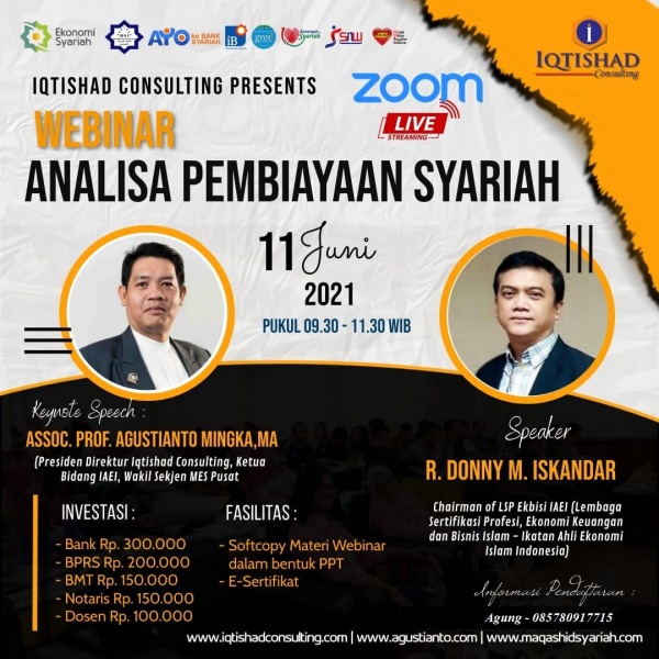 WEBINAR NASIONAL ANALISA PEMBIAYAAN SYARIAH