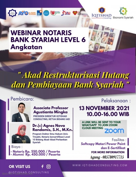 WEBINAR NOTARIS LEVEL 6 