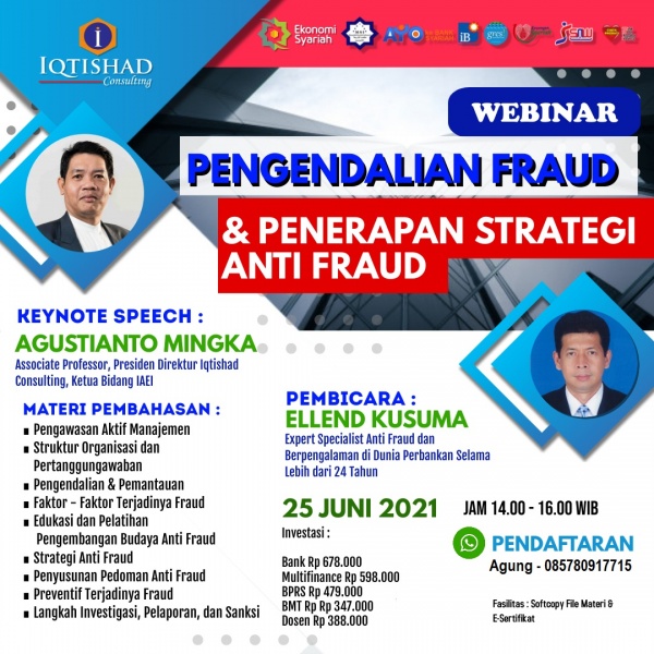 Webinar Pengendalian Fraud & Strategi Anti Fraud