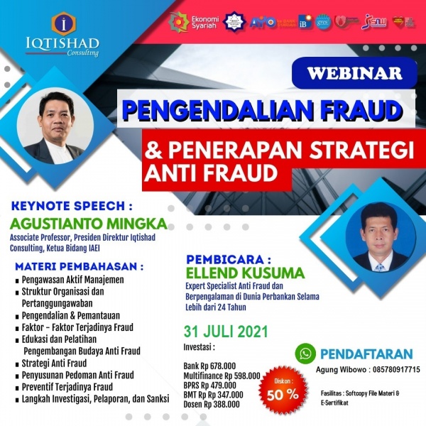 Webinar Pengendalian Fraud & Strategi Anti Fraud