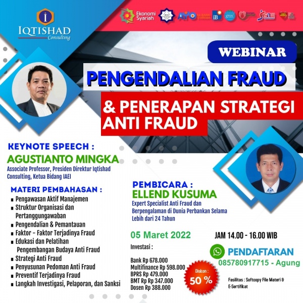 Webinar Pengendalian Fraud & Strategi Anti Fraud
