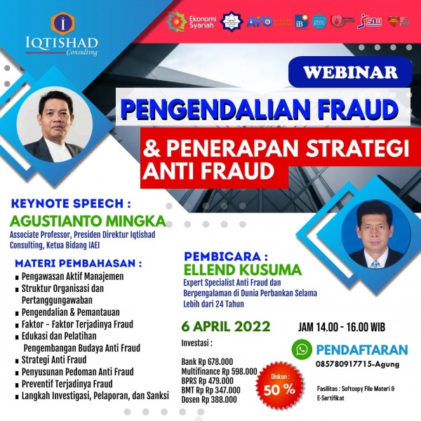 Webinar Pengendalian Fraud & Strategi Anti Fraud