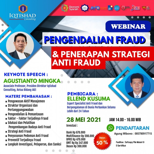 Webinar Pengendalian Fraud & Strategi Anti Fraud