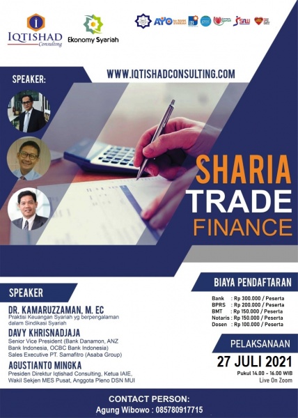 WEBINAR SHARIA TRADE FINANCE