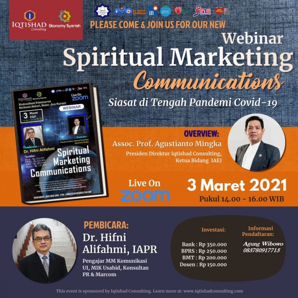 Webinar Spiritual Marketing Communications