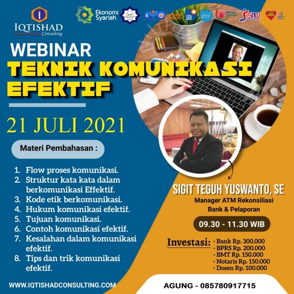 Webinar Teknik Komunikasi Efektif