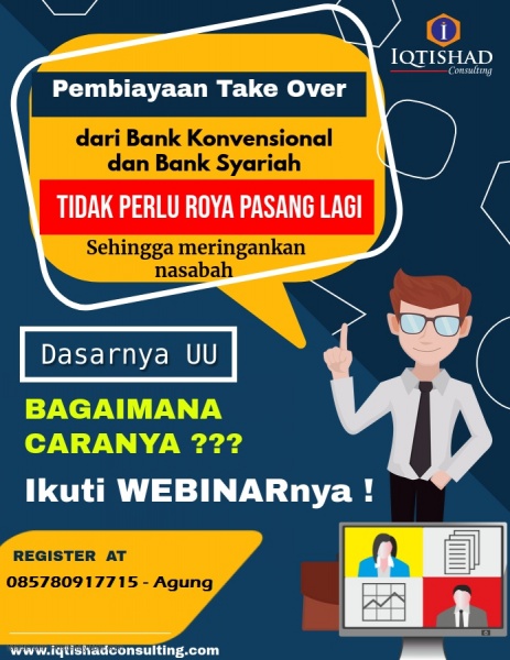 Webinar Teori dan Praktik Pembiayaan Take Over Syariah