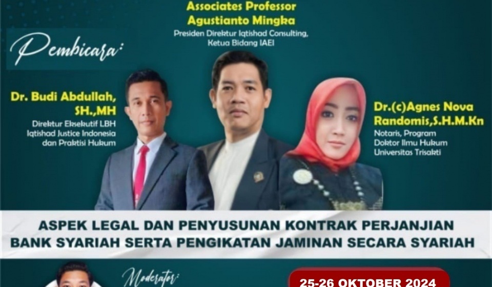 Angkatan 1257     PELATIHAN & WORKSHOP NASIONAL NOTARIS PERBANKAN SYARIAH LEVEL 1