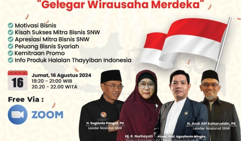 HADIRI SEMINAR NASIONAL EKONOMI SYARIAH MENYAMBUT KEMERDEKAAN RI KE 79