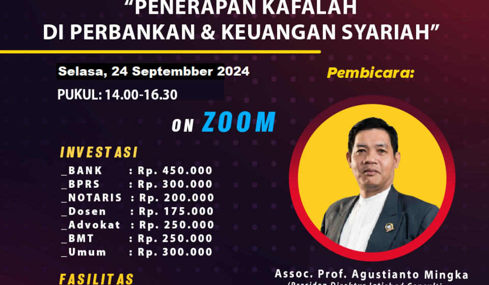 KUPAS TUNTAS AKAD KAFALAH SEBAGAI PRODUK PEMBIAYAAN DAN SEBAGAI PENJAMINAN/ GUARANTEE