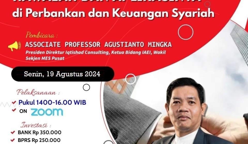 Pelatihan dan Workshop Hawalah dan Aplikasinya di Perbankan dan Keuangan Syariah