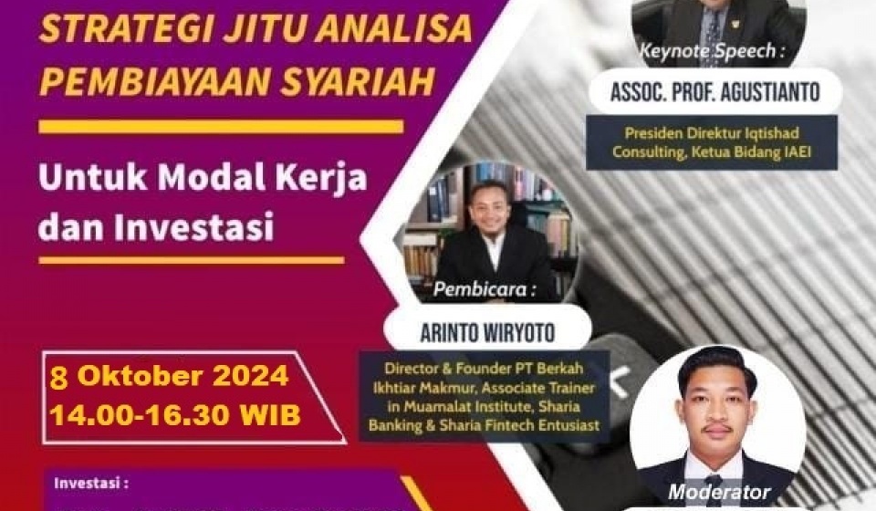 STRATEGI JITU ANALISA PEMBIAYAAN SYARIAH