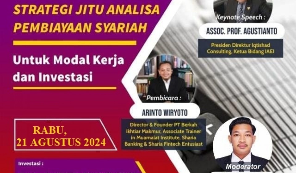 STRATEGI JITU ANALISA PEMBIAYAAN SYARIAH
