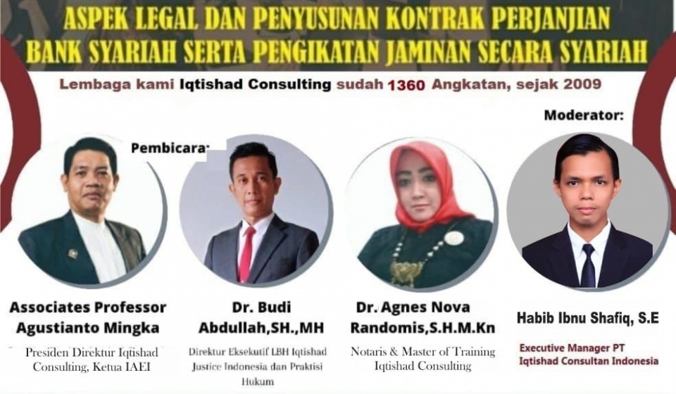 HADIRI WORKSHOP NASIONAL NOTARIS DI YOGYAKARTA PELATIHAN & WORKSHOP NASIONAL NOTARIS PERBANKAN SYARIAH LEVEL 1: