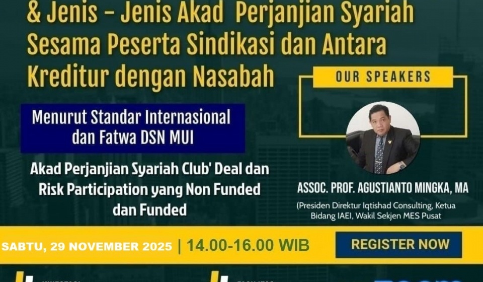 SEMINAR PEMBIAYAAN SINDIKASI SYARIAH