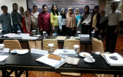 Peserta Workshop Nasional Notaris Aspek Legal Perbankan Syariah Angkatan 84 Jakarta