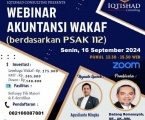 Ikuti Pelatihan Dan Workshop Nasional Seri Kajian Wakaf   Akuntansi Wakaf (Berdasarkan PSAK 112) dan Aplikasi SAMAWI (Sistem Akuntansi dan Manajemen Wakaf Indonesia)