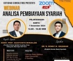 PELATIHAN DAN WORKSHOP: ANALISA PEMBIAYAAN SYARIAH