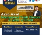 Pelatihan Sharia Trade Finance dan Akad-akad Letter of Credit serta Trust Receipt