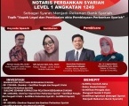 PELATIHAN & WORKSHOP NASIONAL NOTARIS PERBANKAN SYARIAH LEVEL  DI JAMBI