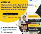 Urgensi dan Aplikasi Ilmu ALMA Syariah dan Management Treasury bagi Direksi, DPS, Dosen dan Praktisi Keuangan
