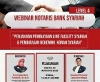 IKUTILAH PELATIHAN NOTARIS BANK SYARAH LEVEL 4