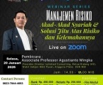 Manajemen Resiko Akad-akad Syariah & Solusi Jitu Atas Resiko dan Kelemahannya