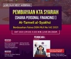 Pelatihan dan Workshop Pembiayaan KTA Syariah (Sharia Personal Financing) At-Tamwil al-Syakhsyi Berdasarkan fatwa DSN MUI No 143/2021.