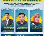 PELATIHAN DENGAN PRAKTIK LANGSUNG KE SISTEM AHU UNTUK BADAN USAHA DAN BADAN HUKUM : BIDANG SOCIAL ENTERPRISE 