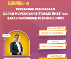 *PELATIHAN NOTARIS BANK SYARIAH LEVEL 8*:   *ASPEK LEGAL DAN PENYUSUNAN PERJANJIAN PEMBIAYAAN IJARAH MUNTAHIYAH BIT TAMLIK (IMBT) & IJARAH MAUSHUFAH FIZ ZIMMAH (IMFZ)*