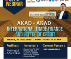 PELATIHAN SHARIA TRADE FINANCE DAN AKAD-AKAD LETTER OF CREDIT