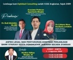 *PELATIHAN & WORKSHOP NASIONAL NOTARIS PERBANKAN SYARIAH:* 