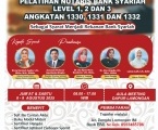PENGURUS DAERAH LAMONGAN IKATAN NOTARIS INDONESIA   MENGADAKAN :  PELATIHAN NOTARIS BANK SYARIAH TIGA LEVEL SEKALIGUS ʟᴇᴠᴇʟ 1, 2 ᴅᴀɴ 3
