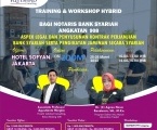 RAINING & WORKSHOP CERTIFIED NOTARIS BANK SYARIAH HYBRID (Offline dan Online) LEVEL 1